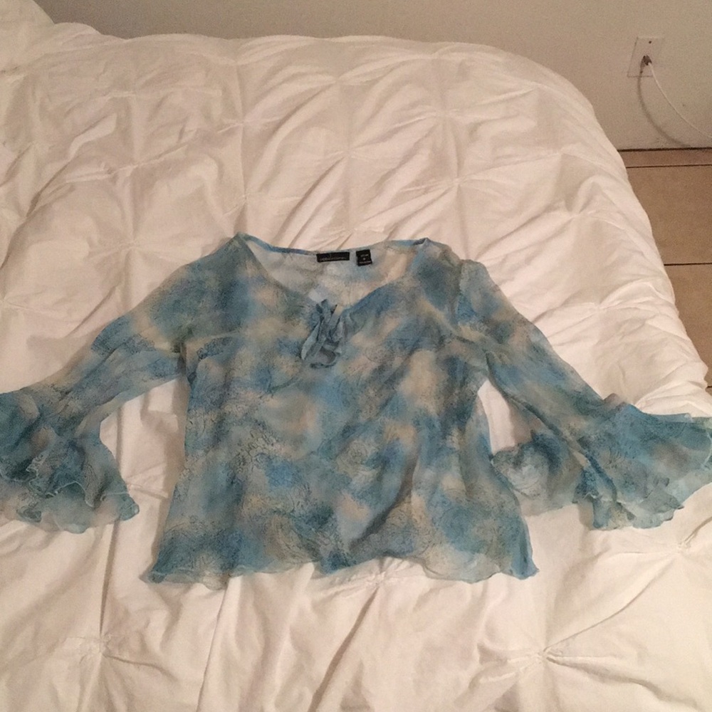 Silk paisley shirt